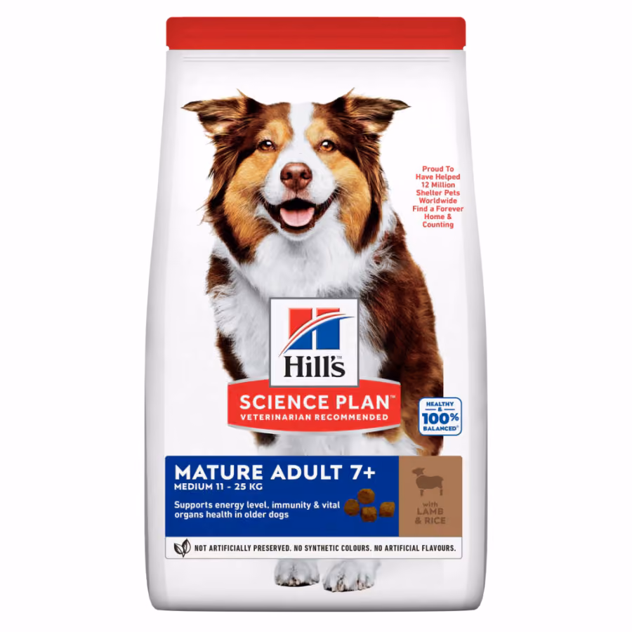 Hill's SCIENCE PLAN Medium Mature Adult 7+ Kuzulu Yaşlı Köpek Maması