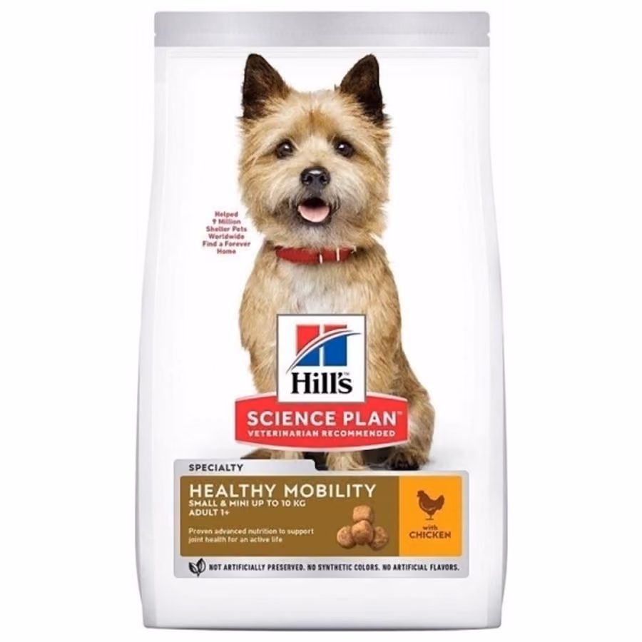 Hill's SCIENCE PLAN Small & Mini Adult Healthy Mobility Tavuklu Küçük Irk Yetişkin Köpek Maması