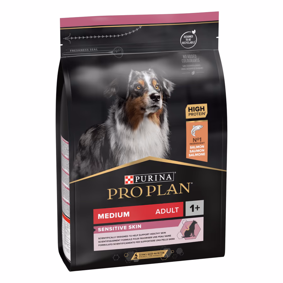 Pro Plan Medium Adult Somonlu ve Pirinçli Orta Irk Yetişkin Köpek Maması