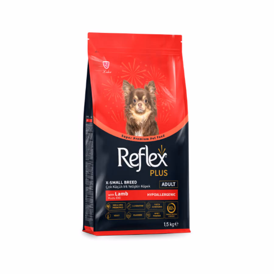 Reflex Plus Hipoalerjenik Kuzulu Çok Küçük Irk Yetişkin Köpek Maması