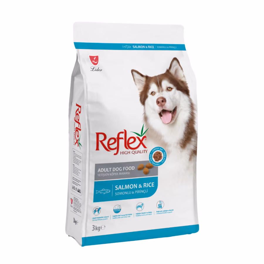 Reflex Somonlu ve Pirinçli Yetişkin Köpek Maması